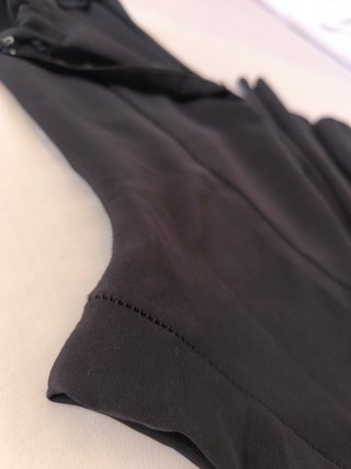 Pantalón vestir acampanado negro