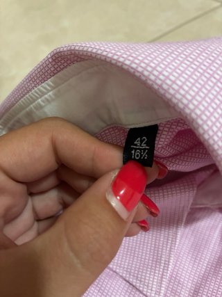 Camicia uomo Belmonte rosa a quadretti XL