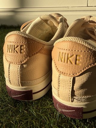 Zapatillas Nike Court Legacy Talla 40 Beige/Rosa
