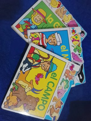 Lote libros vocabulario infantil 2-4 años