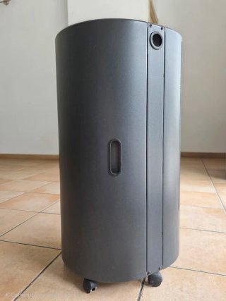 Estufa de gas llama azul
