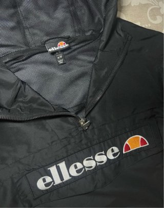 Conjunto ellesse negro chaqueta M y pantalón L