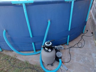 Piscina desmontable 5m diámetro x 1.20m alto