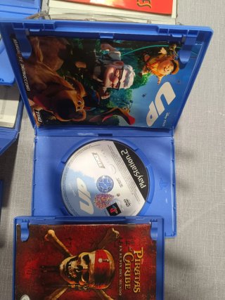 Coleccion 10 Juegos PS2 Disney Pixar completos.