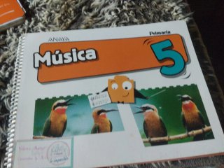 Libro de Música Primaria 5 ANAYA