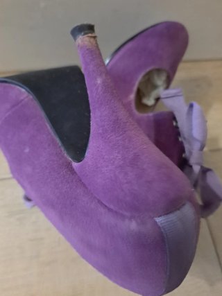 Zapatos morados Blanco talla 38