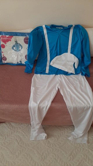 Disfraz Pitufo Talla M-L