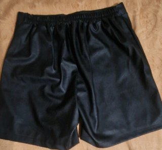 Pantaloncini invernali donna neri/marrone