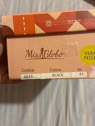 Mocassini donna Miss Globo N41 pelle