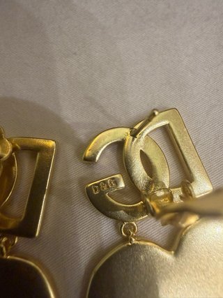 Orecchini Dolce & Gabbana Donna Cuore Oro