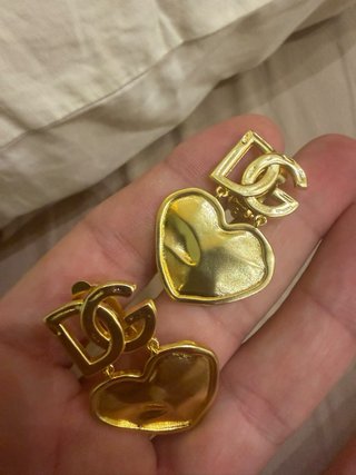 Orecchini Dolce & Gabbana Donna Cuore Oro