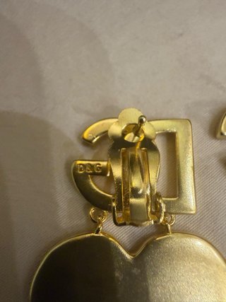 Orecchini Dolce & Gabbana Donna Cuore Oro