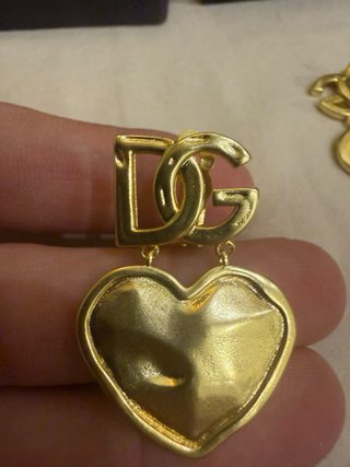Orecchini Dolce & Gabbana Donna Cuore Oro