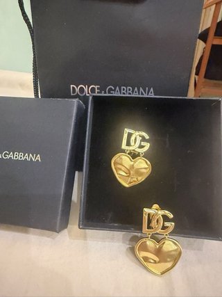 Orecchini Dolce & Gabbana Donna Cuore Oro