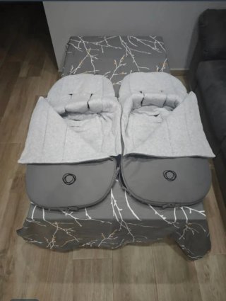 Pack 2 Sacos Bugaboo Donkey Gris Mineral