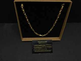 E745333-0 CADENA ORO 18K 33CM