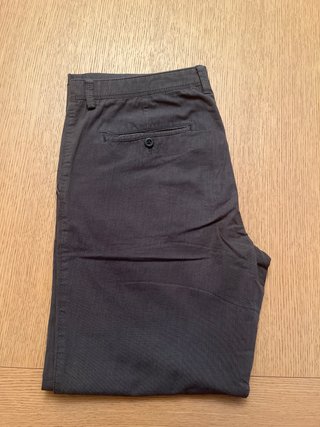 Pantalón Chino Hugo Boss Gris Talla M