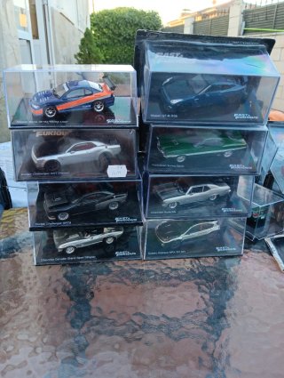 Coches Fast & Furious a escala 15 euros unida