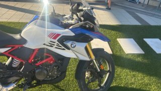 BMW G 310 GS Aventura Azul/Blanco