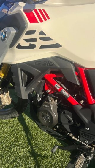 BMW G 310 GS Aventura Azul/Blanco