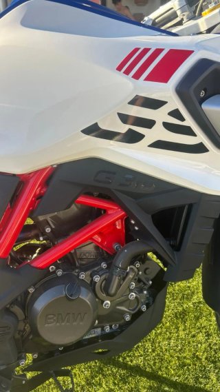 BMW G 310 GS Aventura Azul/Blanco