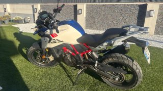 BMW G 310 GS Aventura Azul/Blanco