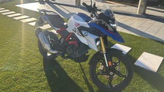 BMW G 310 GS Aventura Azul/Blanco