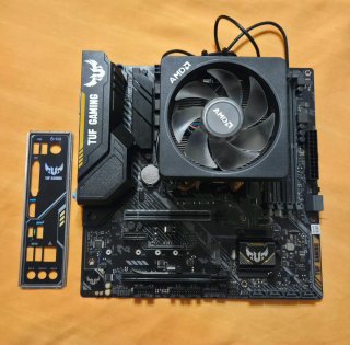 Placa Base ASUS TUF GAMING B450-PLUS + Ryzen 7