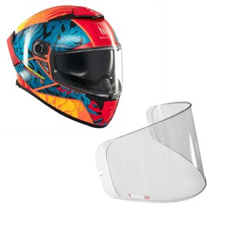Casco MT Thunder 4 Rainforest Naranja