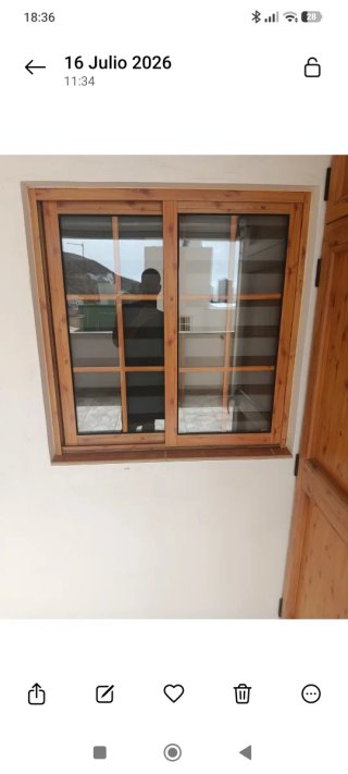 Ventana corredera de aluminio