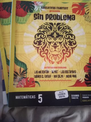 Matemáticas 5, Tercer Ciclo Primaria, Edelvives...