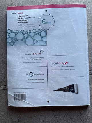 LA+SB Higiene del medio hospitalario. Libro alu...