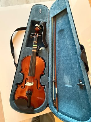 Violín 4/4 (58 cm) con funda y arco