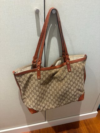 Borsa tote Gucci in pelle