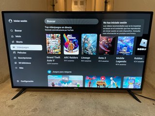 Smart TV 40" 2026 Television Como Nueva Impecable