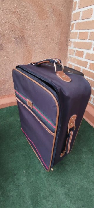 Maleta azul marino 53x33x15
