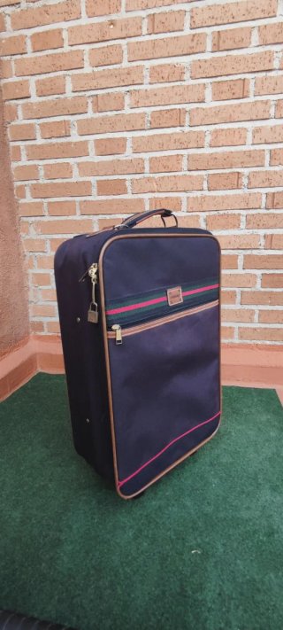 Maleta azul marino 53x33x15