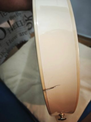 Guitarra Eléctrica Fenix imitación Les Paul Blanca