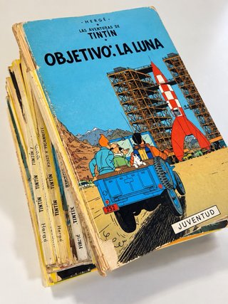 Tintín Hergé 23 tomos (1 repetido)