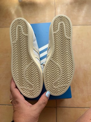 Adidas Superstar Talla 36 Beige/Blanco