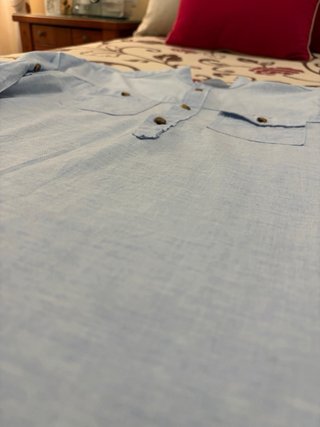 Camisa H&M niño azul