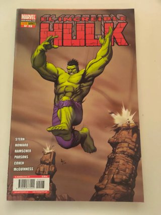 4 comics el increíble Hulk