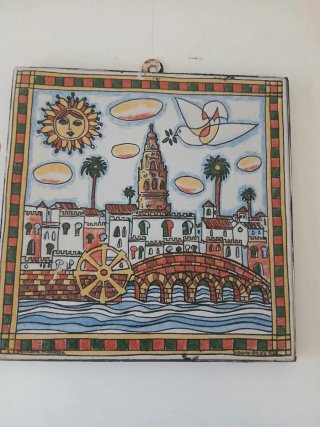 Azulejo decorativo modernista/Art Nouveau