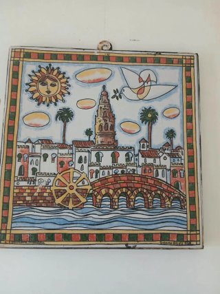 Azulejo decorativo modernista/Art Nouveau