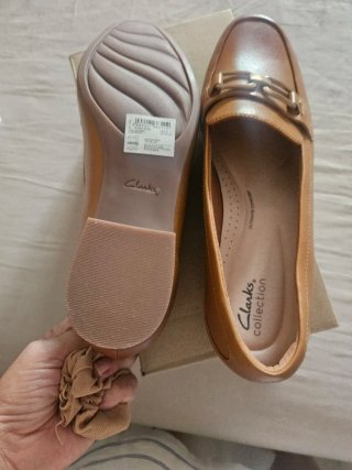 Mocasines Clarks Marrones Mujer.NUEVOS
