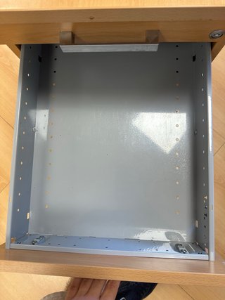 Cabinet da ufficio in legno e metallo