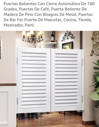 Puertas mallorquinas blancas