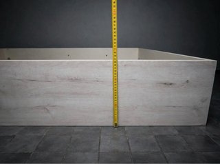 Canapé Abatible 135x190 Madera Blanco