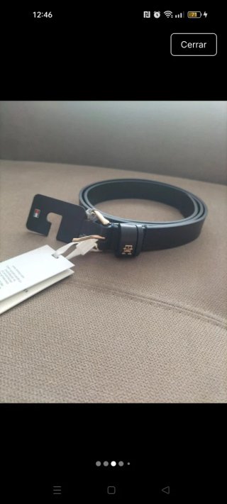 Cinturón Tommy Hilfiger mujer 90 cm TH