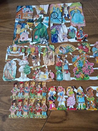 Cromos Troquelados Brillantes Cuentos
